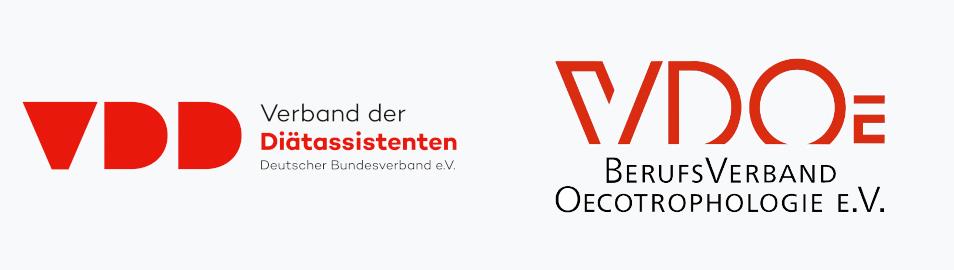 Neue Kooperationspartner: Der Bundesverband der Diätassistenten – Deutscher Bundesverband e.V. (VDD) und der BerufsVerband Oecotrophologie e.V. (VDOE) 